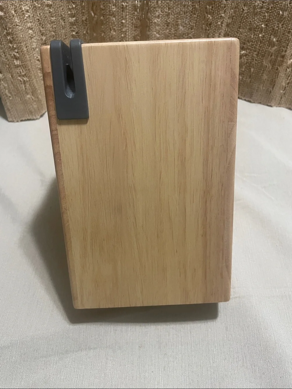 KitchenAid White Handle 12-Piece Knife Set with Wooden Block New